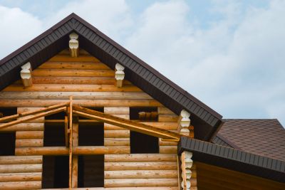 Log Siding Offers Classic Beauty and Charm